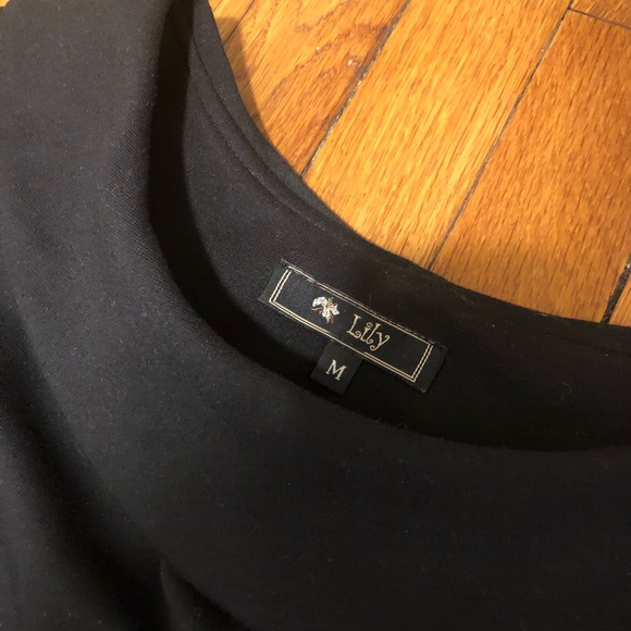 Lily Boutique Roll Collar Dress with Pockets - Picture 3 of 3